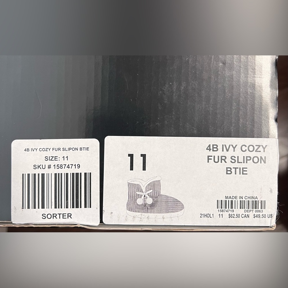 Cozy Slip-On Bootie (WW) - Picture 6 of 6